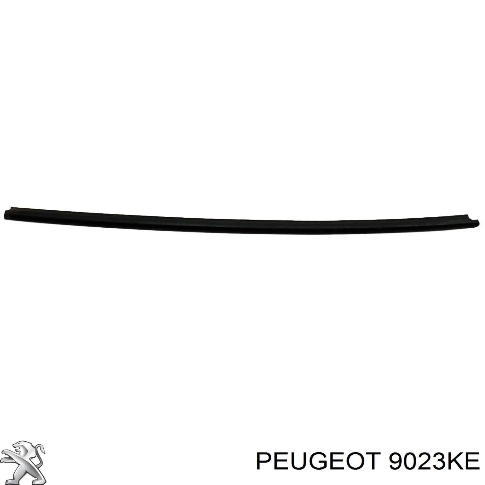 Ущільнювач дверей передніх, на (кузові) Peugeot/Citroen 9023KE
