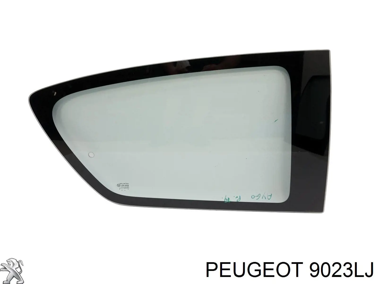 Купити 9023LJ Peugeot/Citroen Ущільнювач накладки порогу передній лівий