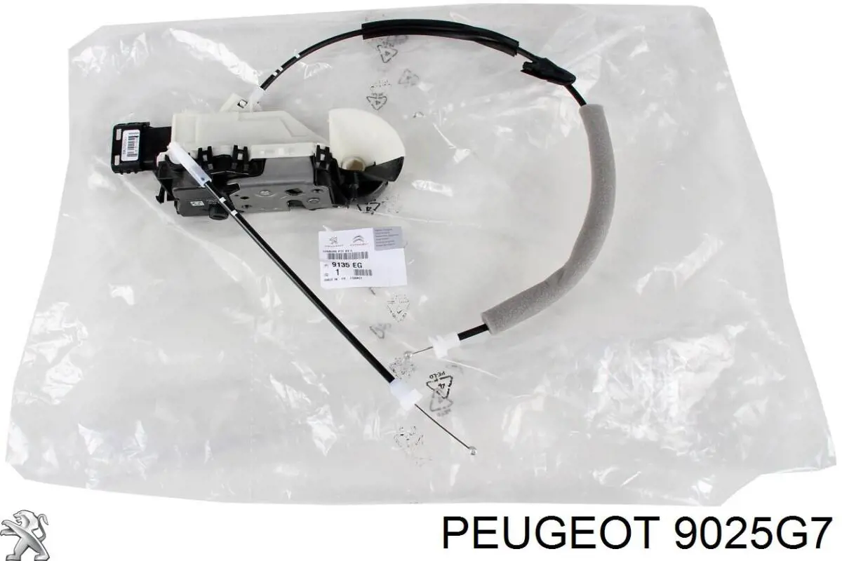 9025G7 Peugeot/Citroen Ущільнювач двері передньої (на кузові)