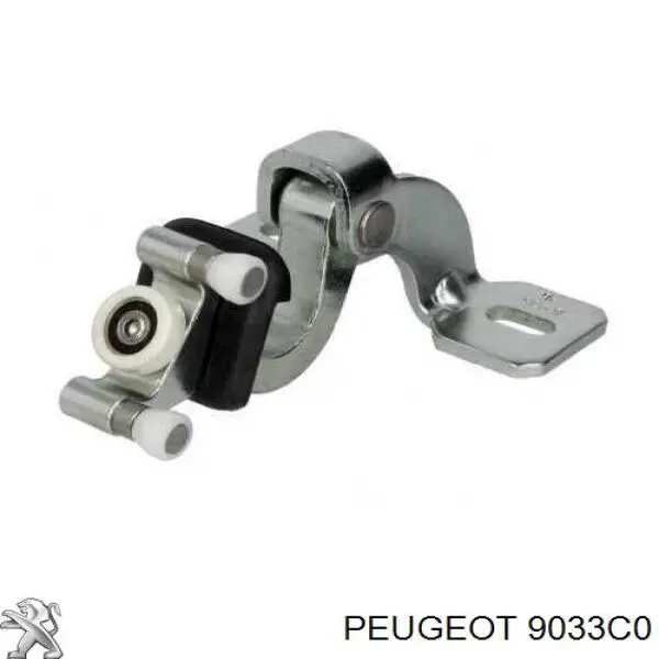Ролик дверей бічних/зсувних, правий нижній Peugeot/Citroen 9033C0