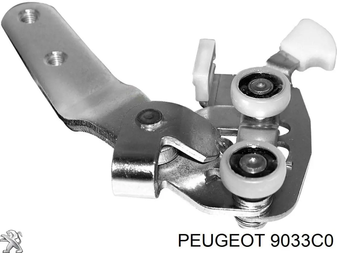 Ролик двері бічної/зсувної, правий нижній Peugeot/Citroen 9033C0 ціна, від 15.61 USD