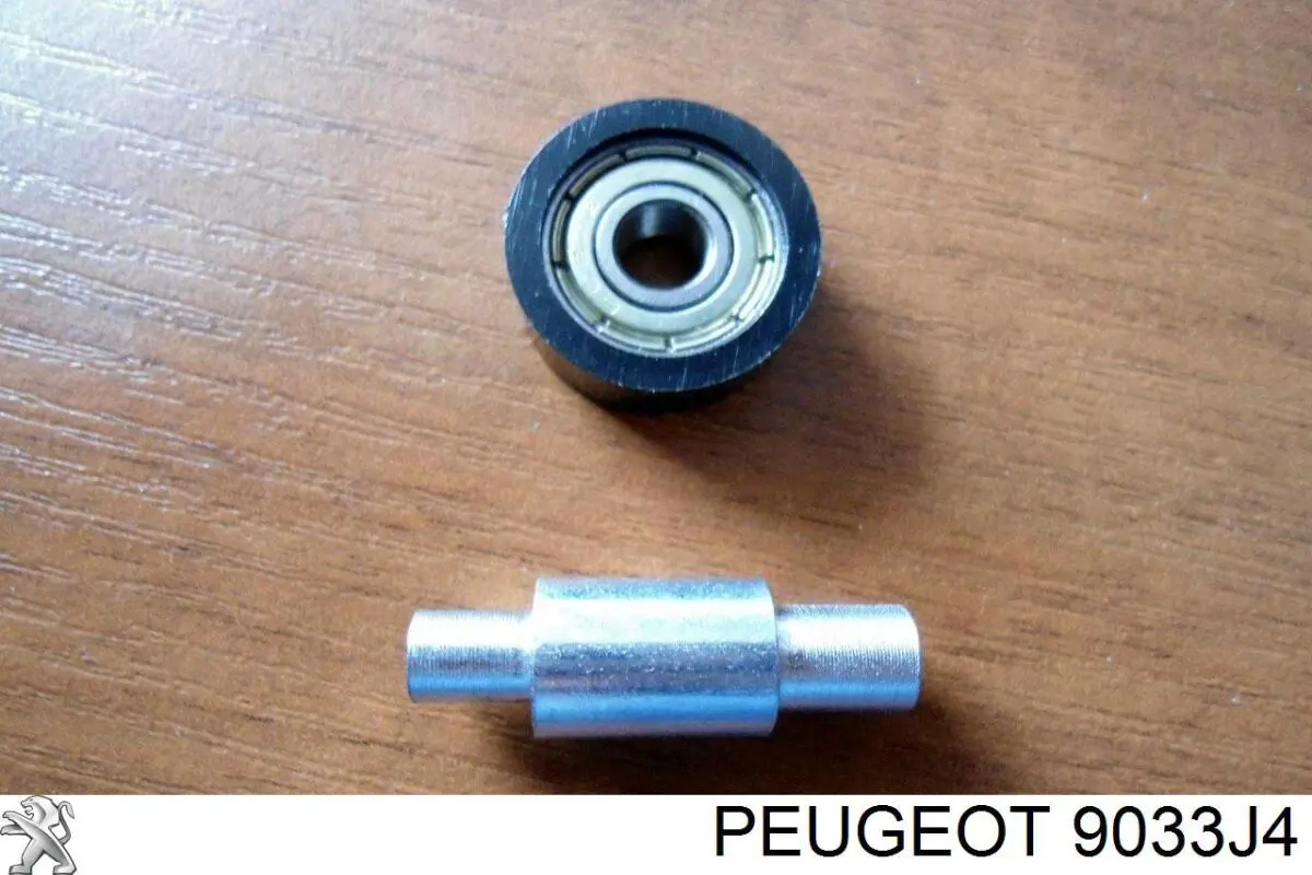 9033J4 Peugeot/Citroen ролик двері бічної/зсувної, правий верхній