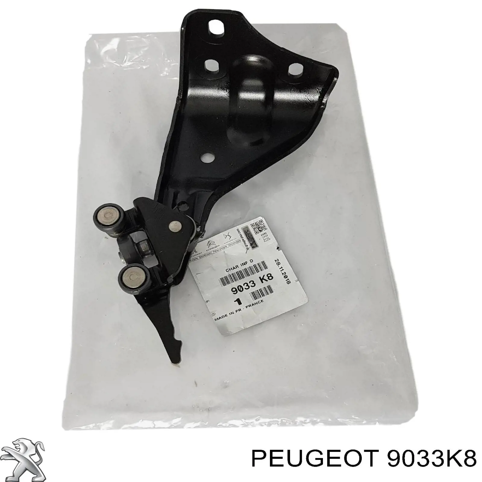 Купити 9033K8 Peugeot/Citroen Ролик двері бічної/зсувної, правий нижній