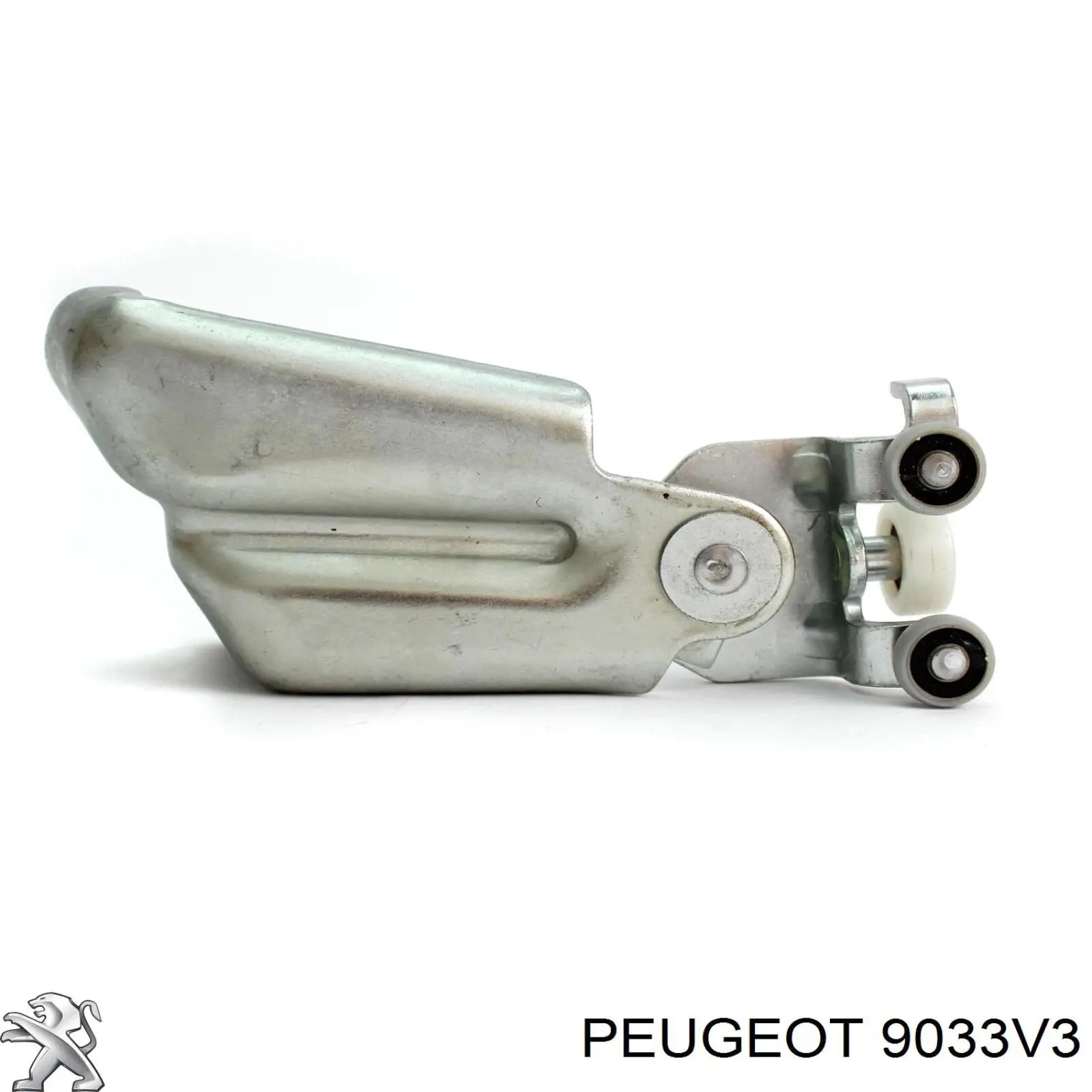 Ролик дверей бічних/зсувних, правий верхній Peugeot/Citroen 9033V3