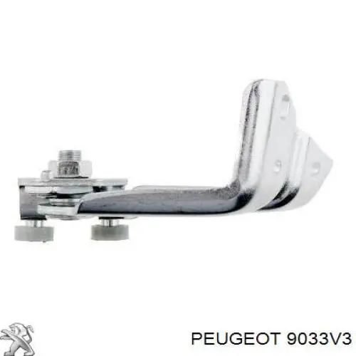 9033V3 Peugeot/Citroen ролик двері бічної/зсувної, правий верхній