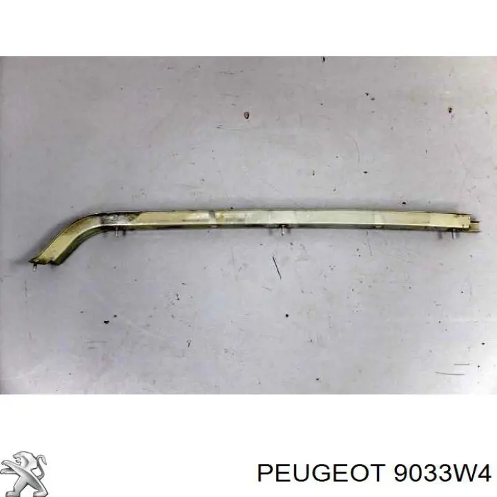 9033W4 Peugeot/Citroen Рейка направляюча зсувної двері, центральна ліва