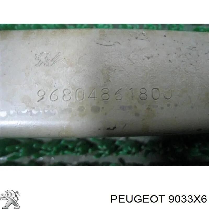 Рейка направляюча зсувної двері, верхня права Peugeot/Citroen 9033X6 ціна, від 14.36 USD