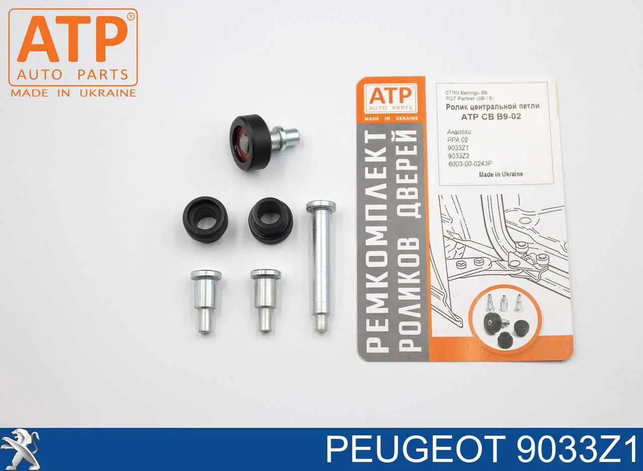 5050129 Autotechteile Ролик дверей бічних/зсувних, правий центральний