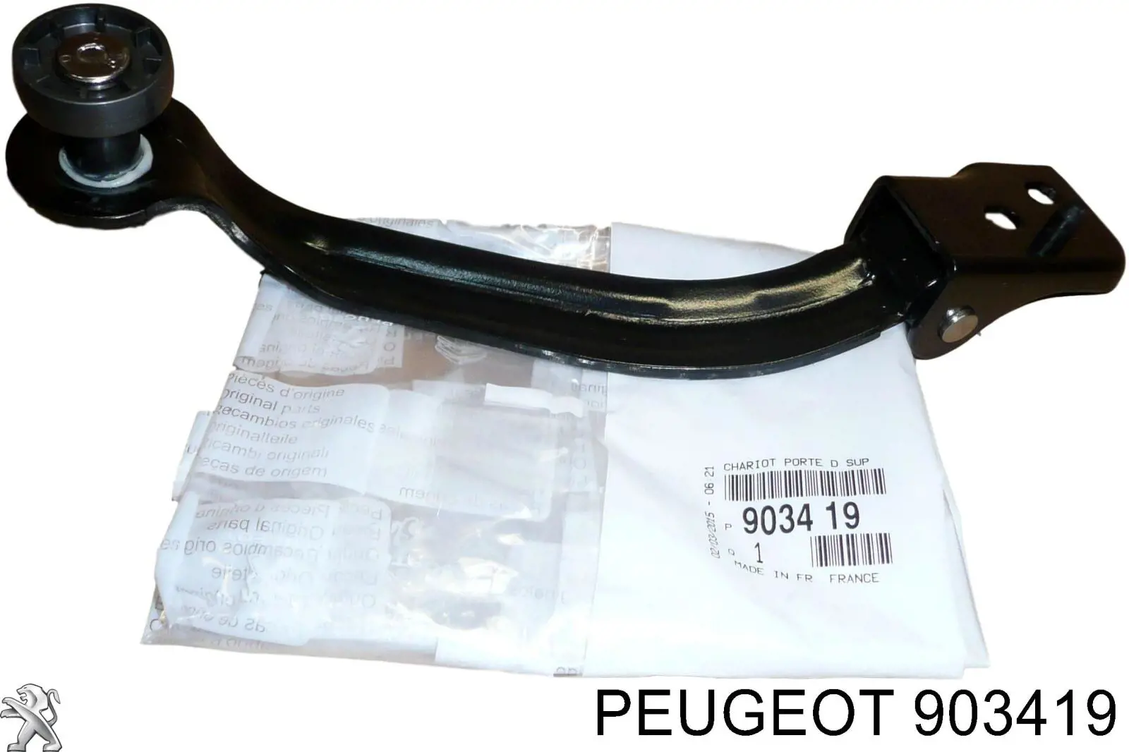 Ролик двері бічної/зсувної, правий верхній Fast FT95540 ціна, від 10.45 USD