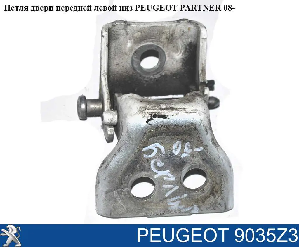 9035Z3 Peugeot/Citroen Петля передніх дверей, лівою