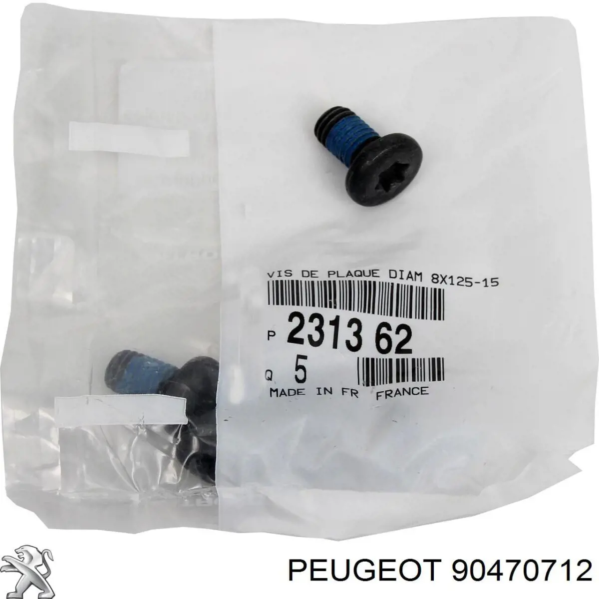 Болт кріплення корзини зчеплення 90470712 Peugeot/Citroen