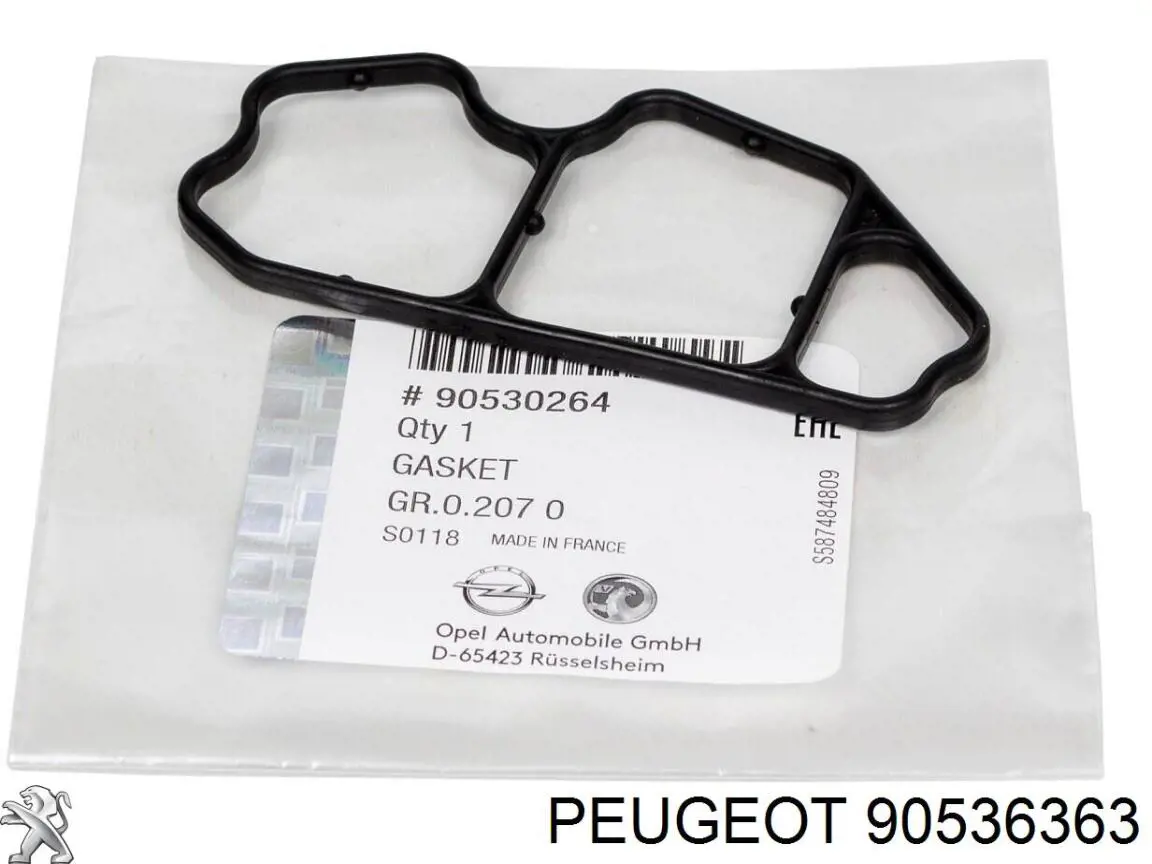 Прокладка адаптера маслянного фільтра 90536363 Peugeot/Citroen