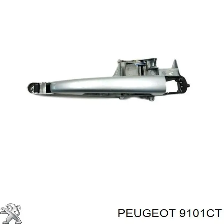 9101CT Peugeot/Citroen ручка задньої (двостулкової двері права зовнішня)