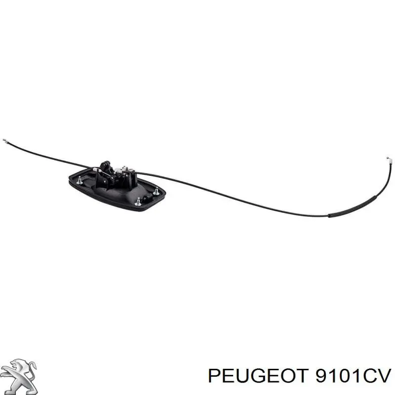 9101CV Peugeot/Citroen ручка двері бічної/зсувної зовнішня