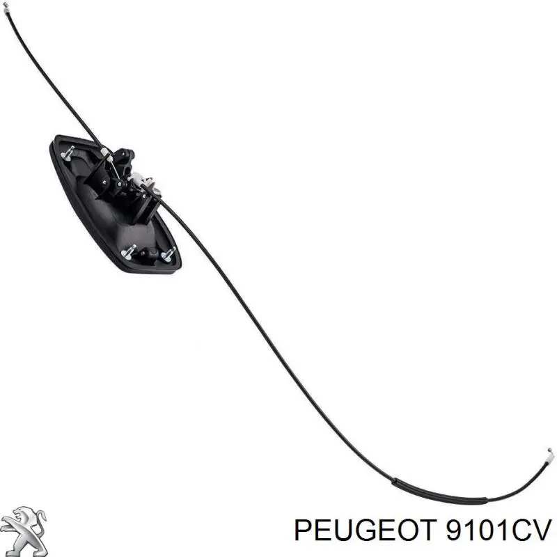 Ручка двері бічної/зсувної зовнішня Peugeot/Citroen 9101CV ціна, від 28.25 USD