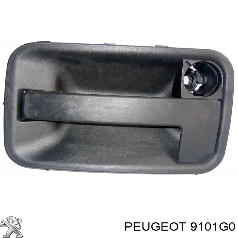 9101G0 Peugeot/Citroen ручка передньої двері зовнішня права