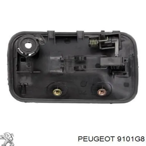 Ручка двері бічної/зсувної зовнішня права Peugeot/Citroen 9101G8 ціна, від 23.66 USD