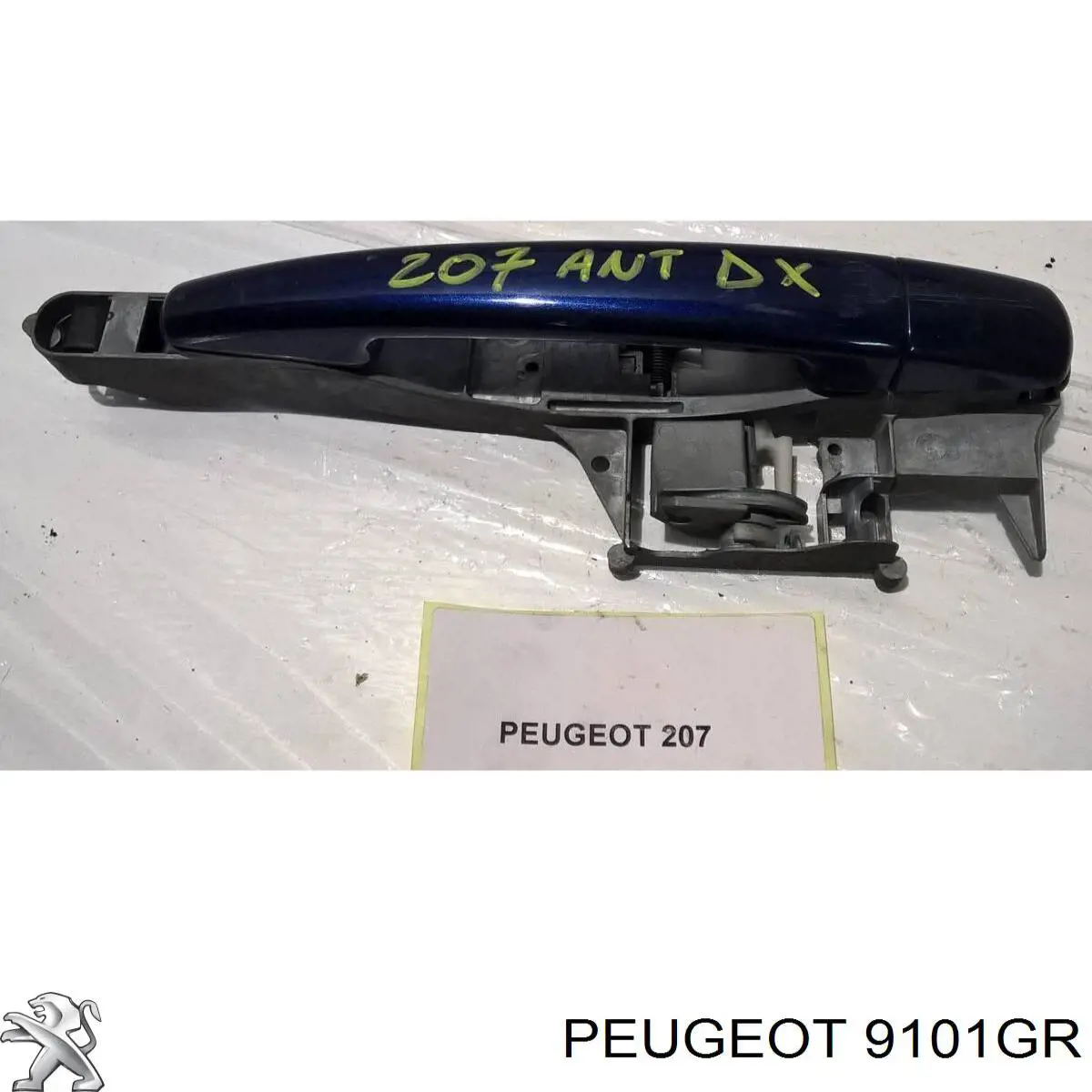 9101GR Peugeot/Citroen ручка двері бічної/зсувної зовнішня