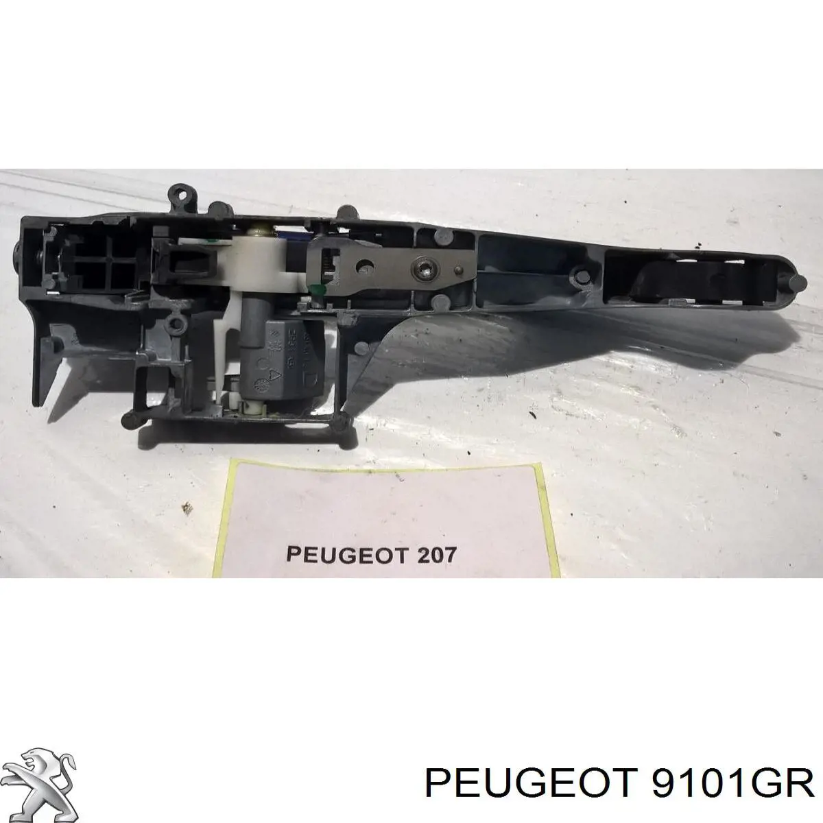 Ручка двері бічної/зсувної зовнішня Peugeot/Citroen 9101GR ціна, від 12.81 USD