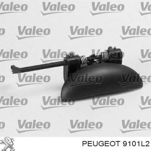 9101L2 Peugeot/Citroen Ручка передніх дверей зовнішня, права