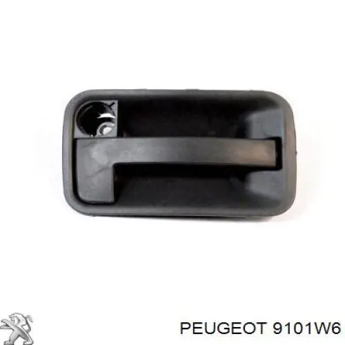 Ручка задньої двері зовнішня ліва Peugeot/Citroen 9101W6 ціна, від 35.17 USD