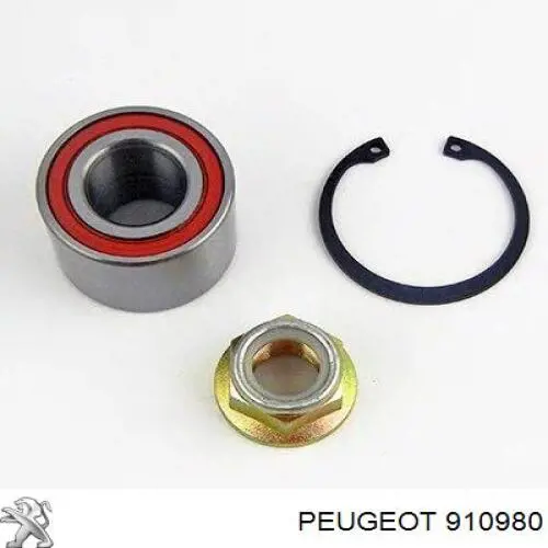 Купити 910980 Peugeot/Citroen Тримач зовнішньої ручки дверей, передньої правої