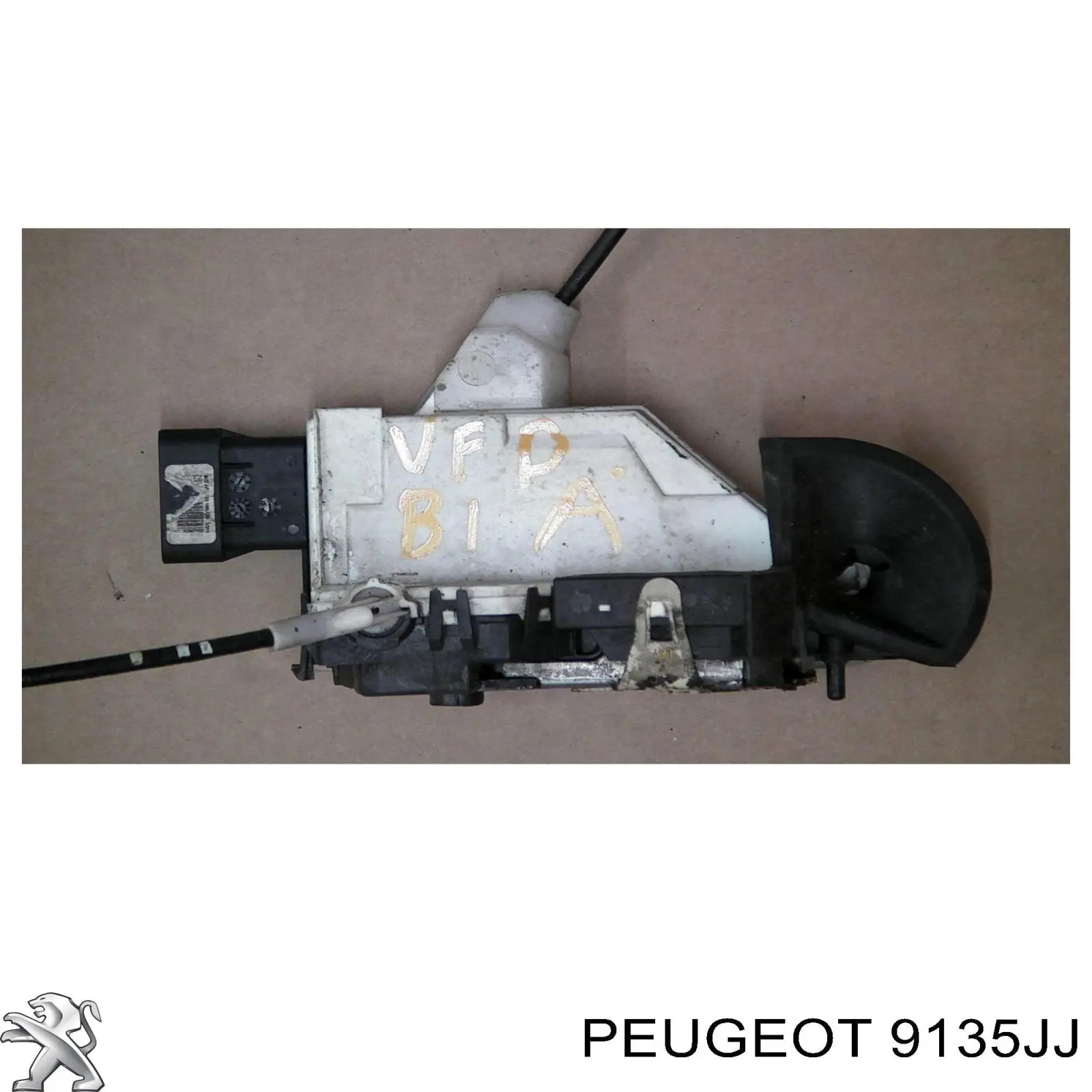 9135JJ Peugeot/Citroen Замок водійських дверей