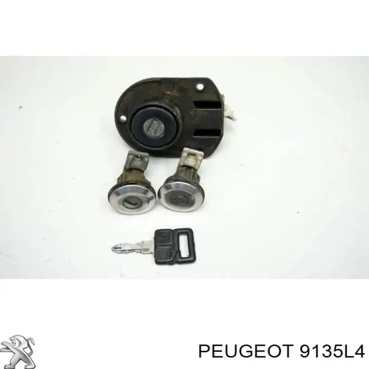 Замок передньої лівої двері 9135L4 Peugeot/Citroen