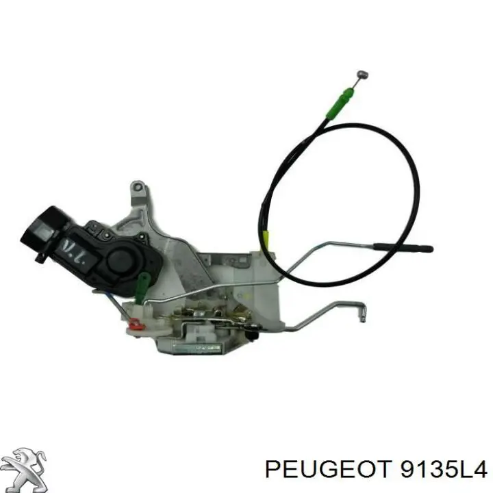 Замок дверей водія Peugeot/Citroen 9135L4