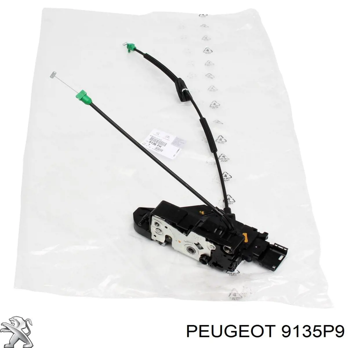 Замок дверей водія Peugeot/Citroen 9135P9