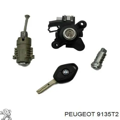 Купити 9135T2 Peugeot/Citroen Замок передньої лівої двері