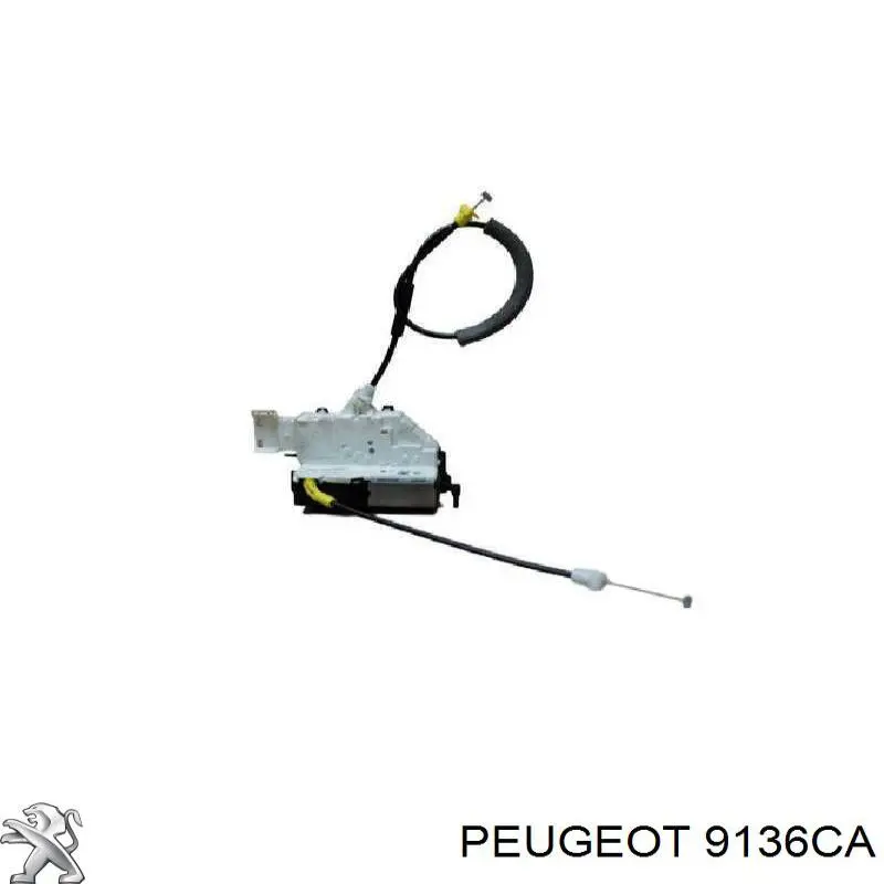 Замок передніх пасажирських дверей Peugeot/Citroen 9136CA ціна, від 127.75 USD
