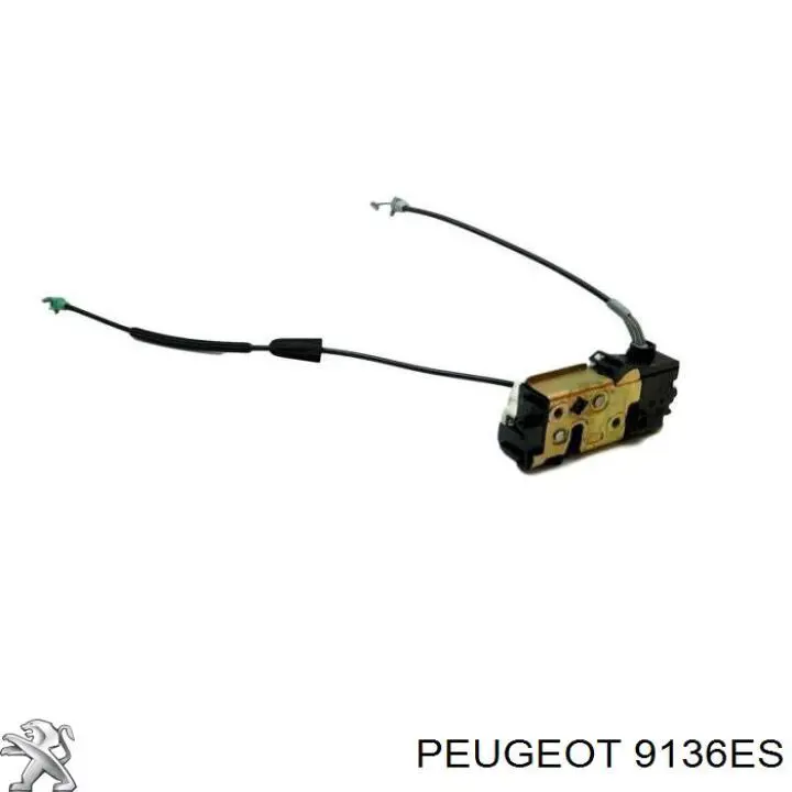 Замок передніх пасажирських дверей Peugeot/Citroen 9136ES ціна, від 88.09 USD