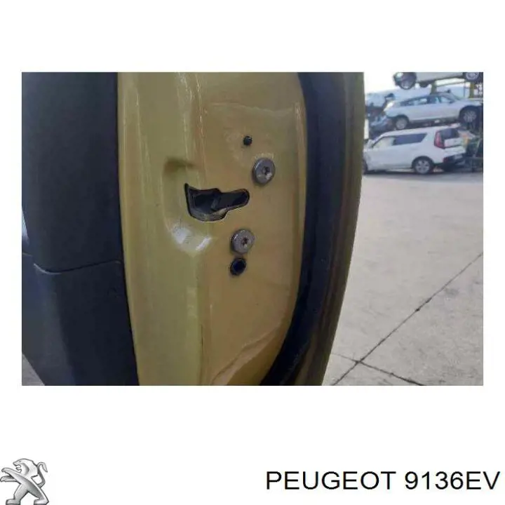 9136EV Peugeot/Citroen Замок двері правої передньої