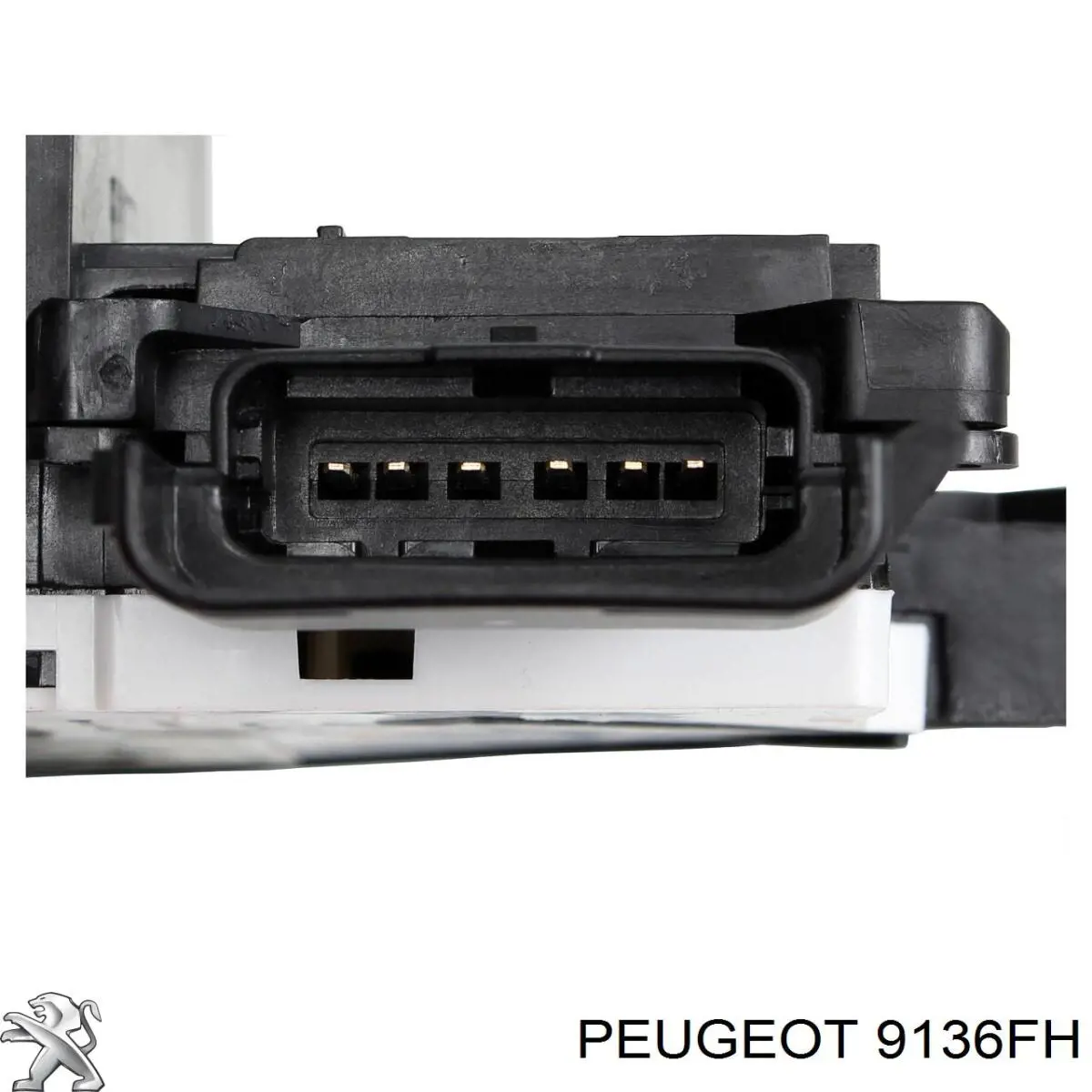 Купити 9136FH Peugeot/Citroen Замок дверки правої передньої