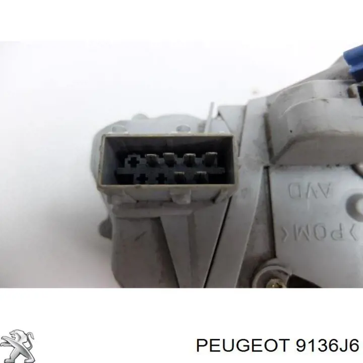Купити 9136J6 Peugeot/Citroen Замок дверки правої передньої