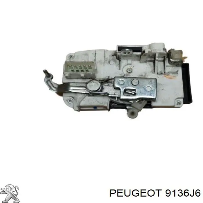Внутрішній дверний замок Peugeot/Citroen 9136J6