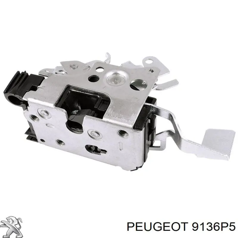 9136P5 Peugeot/Citroen Замок двері правої передньої