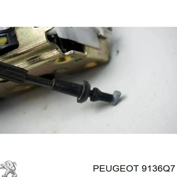 Купити 9136Q7 Peugeot/Citroen Замок дверки правої передньої