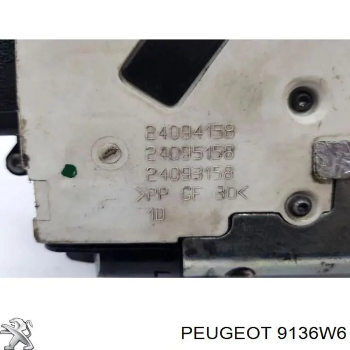 Замок передніх пасажирських дверей Peugeot/Citroen 9136W6 ціна, від 43.07 USD