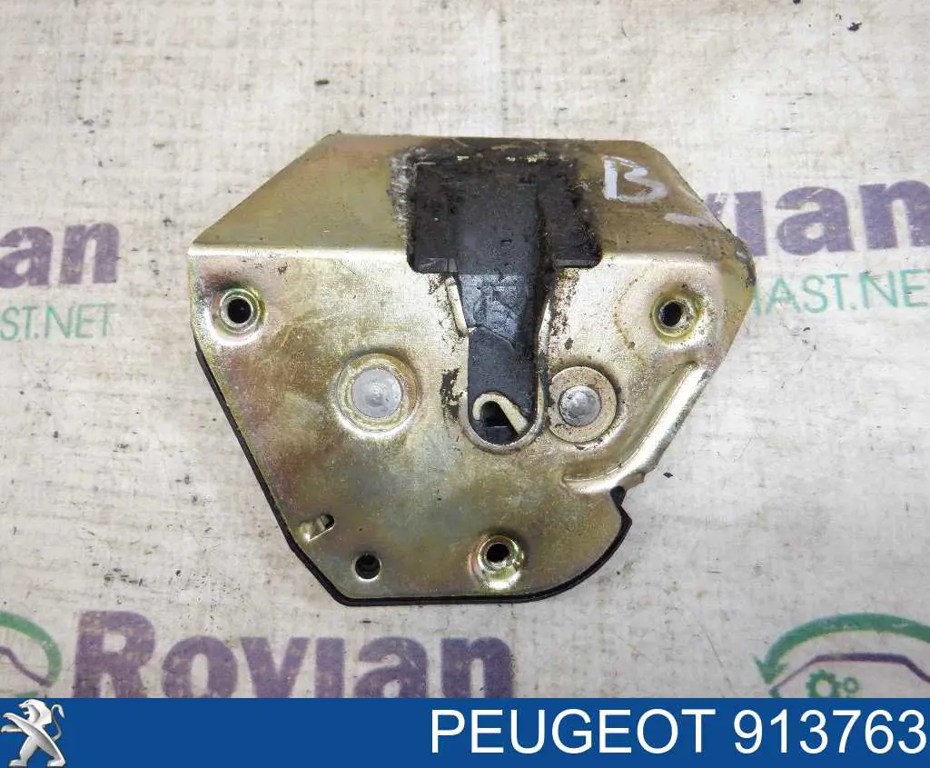 913763 Peugeot/Citroen Замок дверей бічних зсувних лівих
