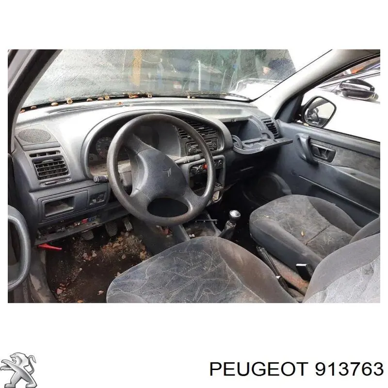 Купити 913763 Peugeot/Citroen Замок дверей бічних зсувних лівих
