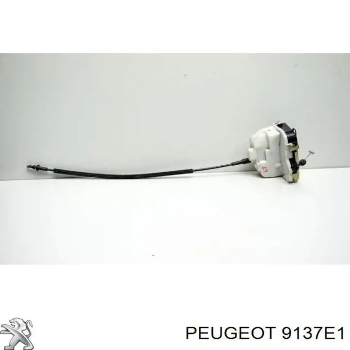 9137E1 Peugeot/Citroen Замок задніх дверей, лівих