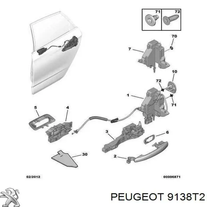 9138T2 Peugeot/Citroen 