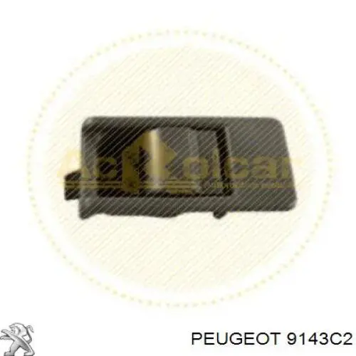 9143C2 Peugeot/Citroen ручка двері бічної/зсувної внутрішня права