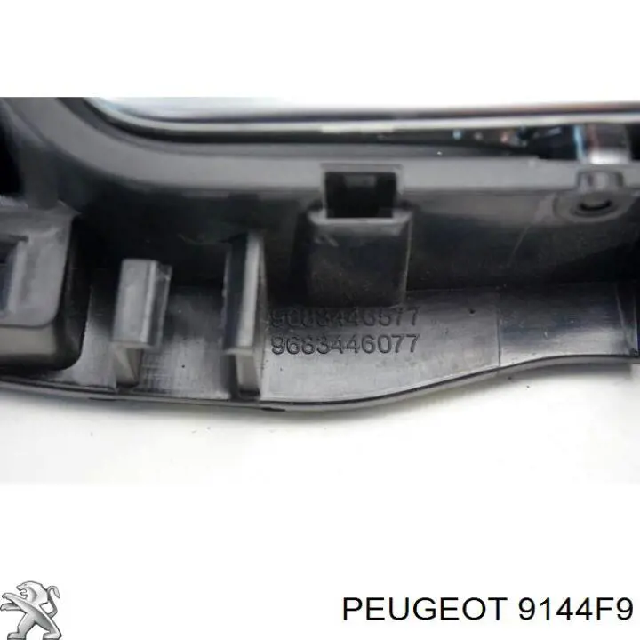 Ручка задніх дверей зовнішня Peugeot/Citroen 9144F9 ціна, від 4.40 USD