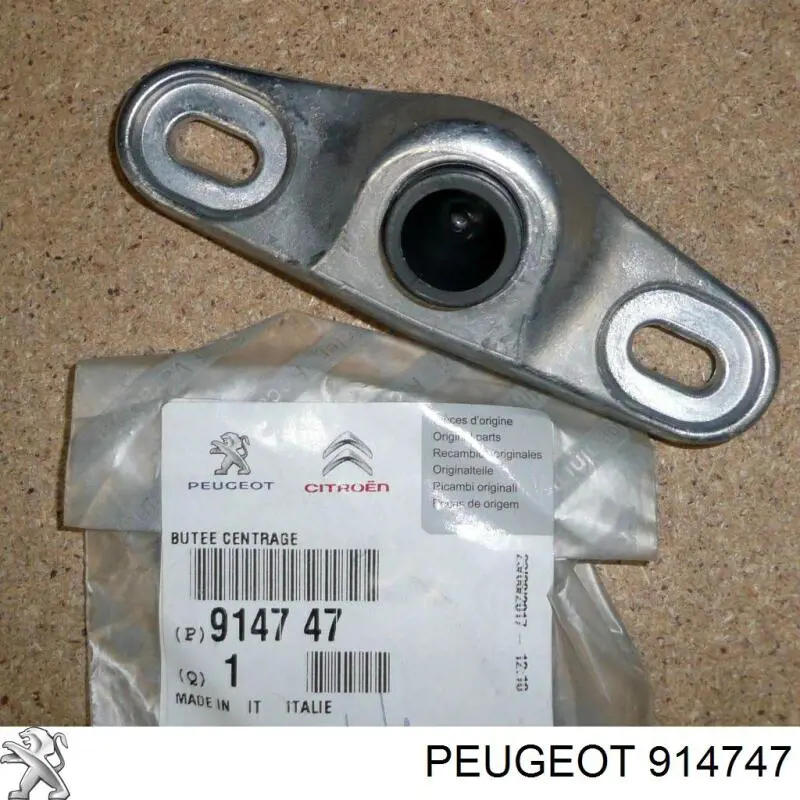 Обмежувач зсувної двері, верхній на кузові Peugeot/Citroen 914747