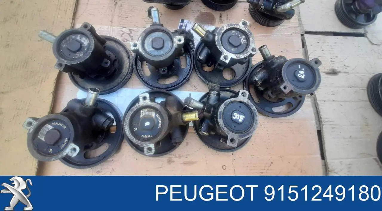 9151249180 Peugeot/Citroen насос гідропідсилювача керма (гпк)