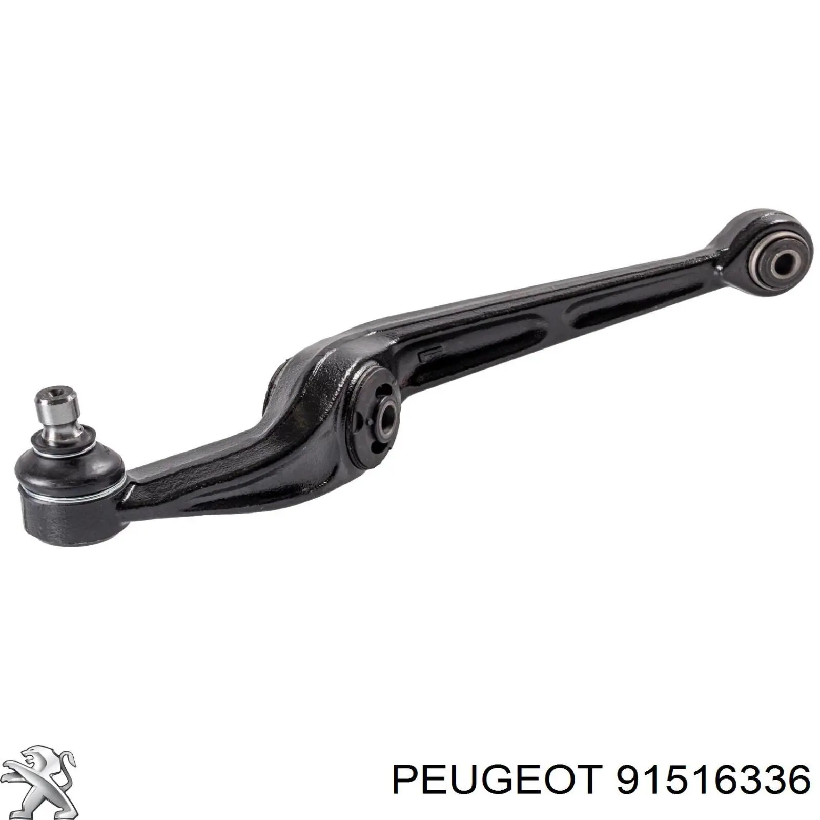 Купити 91516336 Peugeot/Citroen Лівий важіль передній нижній підвіски