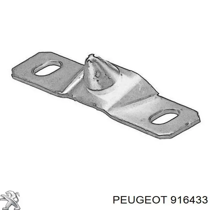 Обмежувач зсувної двері, на дверях Peugeot/Citroen 916433 ціна, від 4.01 USD